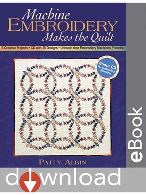 cover image of Machine Embroidery Makes the Quilt